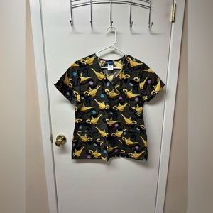 Women’s scrub top, excellent condition.